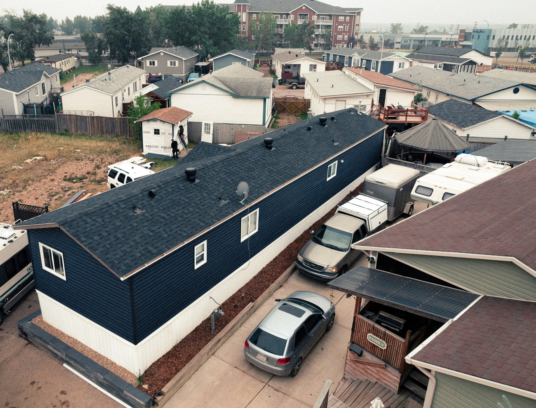 Residential roof